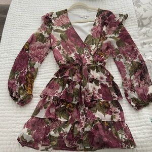 Wayf floral dress